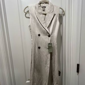 ✨SOLD!! ✨ BRAND NEW! Womens Vest linen blazer jacket